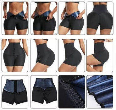 Pantalones Cortos De Sauna Para Mujer L Xl