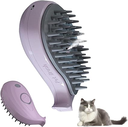 Cepillo vaporizador para mascota