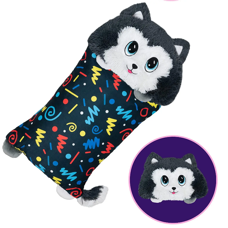 Funda de almohada suave para niños, cojín de Animal de dibujos animados